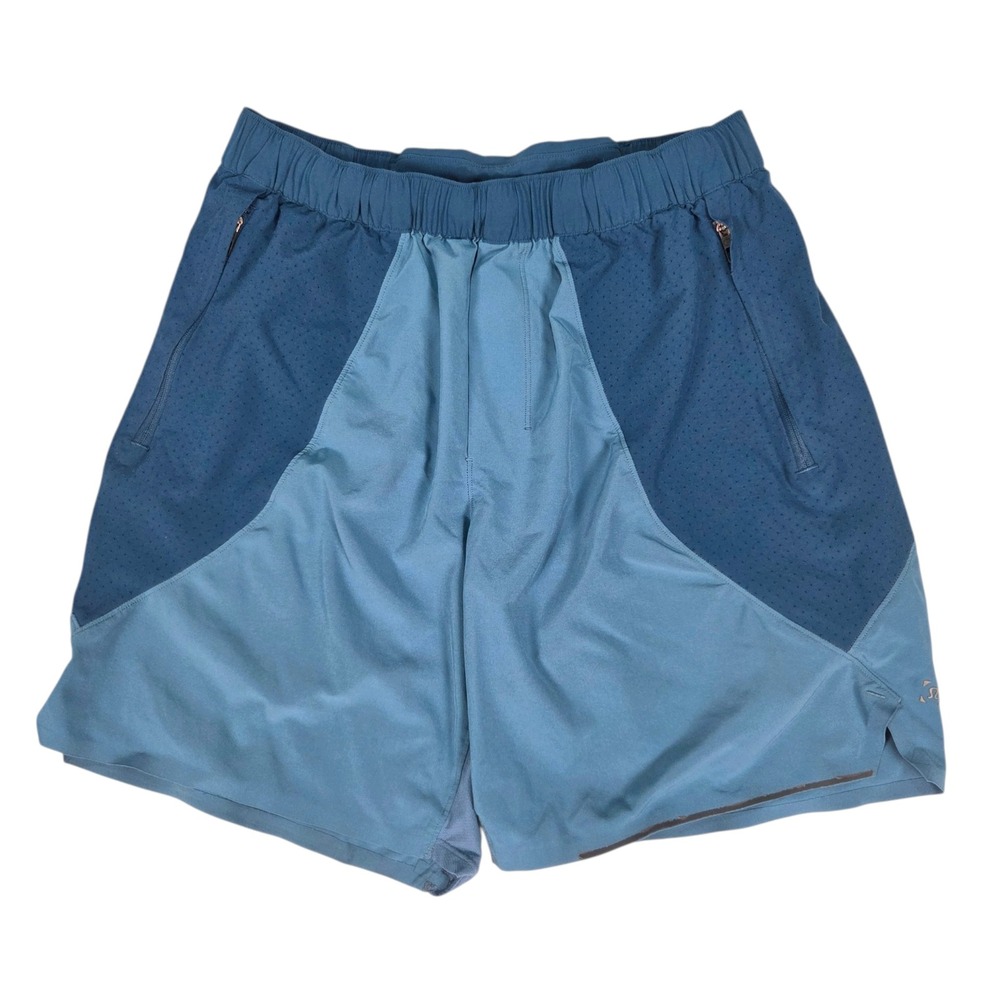 Lululemon Mens Switch Up Small Blue Shorts Gym Running Workout Train Athletic